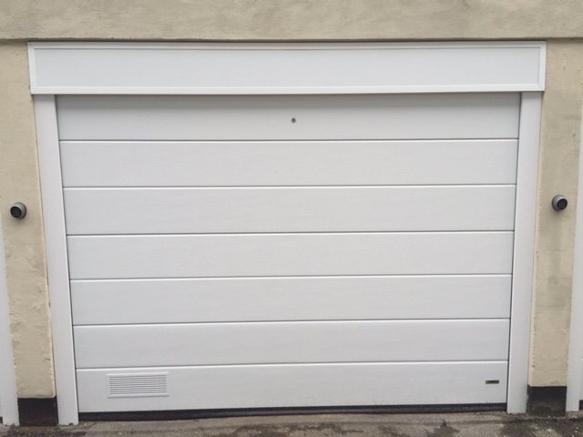 basic 25 m aluramme og overligger panel woodgrain ral 9016