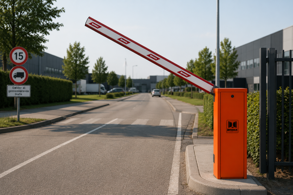 Spaerrebom til trafik